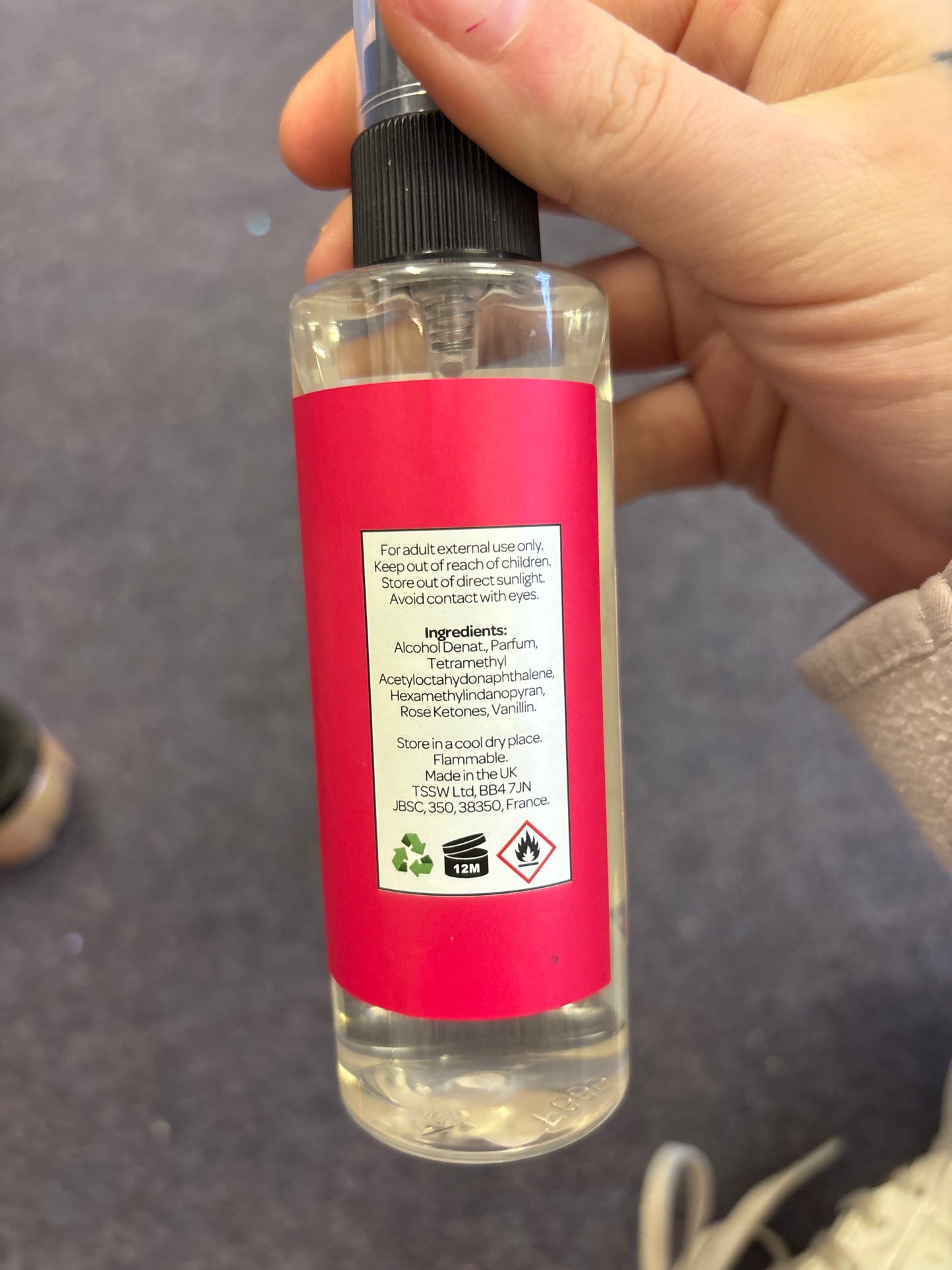 100ml body mist