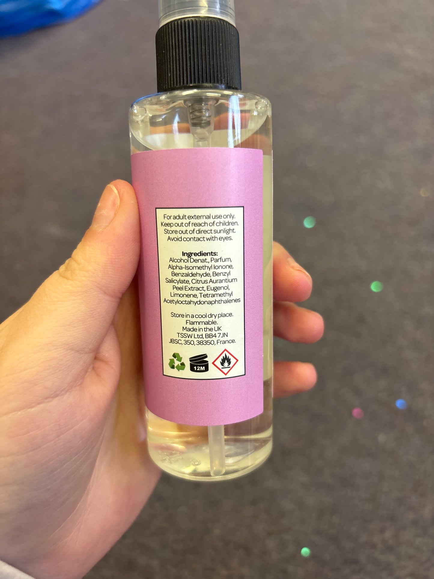 100ml body mist